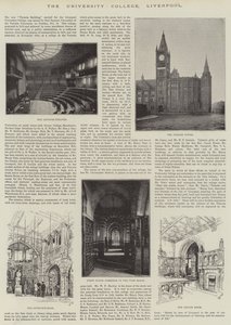 The University College, Liverpool by English School