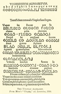 The Utopian Alphabet by English School