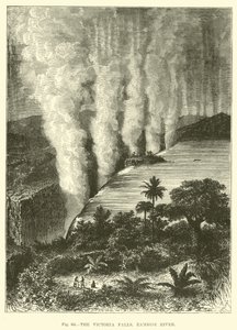 The Victoria Falls, Zambesi River
