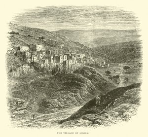 The Village of Siloam by English School