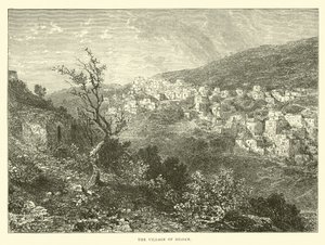 The Village of Siloam by English School
