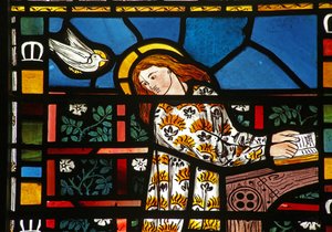 The Virgin Mary at the Annunciation