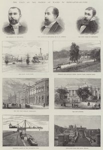 The Visit of the Prince of Wales to Newcastle-on-Tyne by English School