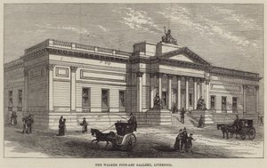 The Walker Fine-Art Gallery, Liverpool by English School