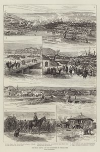 The War, Plevna and the Surrender of Osman Pasha by English School