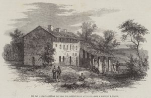 The War in Italy, Austrian Post near the Railway Bridge at Valenza by English School