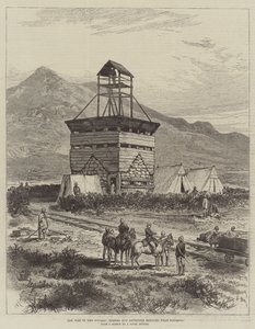 The War in the Soudan, Zereba and Advanced Redoubt near Souakim by English School
