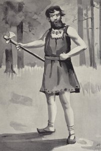 The Warrior Chief by English School