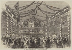 The Welsh National Eisteddfod at Aberystwith by English School