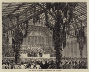 The Welsh National Eisteddfod at Bangor by English School