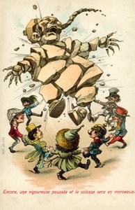 The Western Powers pulling China apart by English School