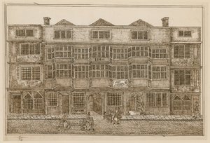 The White Hart, Bishopsgate Street by English School