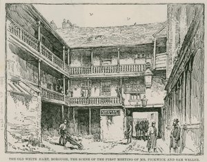 The White Hart, Southwark by English School