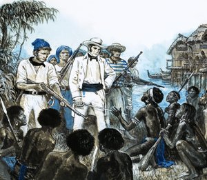 The White Rajah of Sarawak by English School