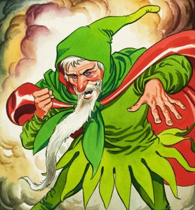 The Wizard Casts His Curse
