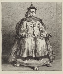 The Young Emperor of China, Tung-Che, Whang-Ti by English School