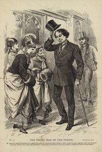 The Young Man of the Period by English School