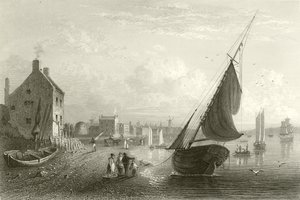 The Ancient Wishing Gate, Liverpool by English School