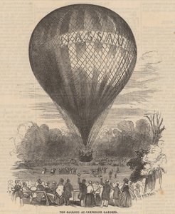The balloon at Cremorne Gardens by English School