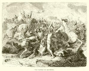 The Battle of Bouvines by English School