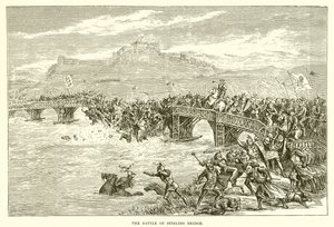 The Battle of Stirling Bridge by English School