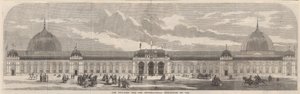 The building for the International Exhibition of 1862 by English School