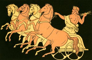 The Chariot of Zeus by English School