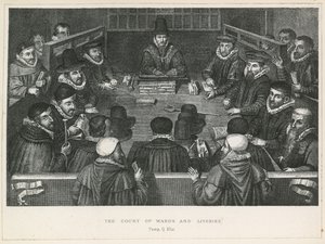 The Court of Wards and Liveries in the Time of Queen Elizabeth I by English School