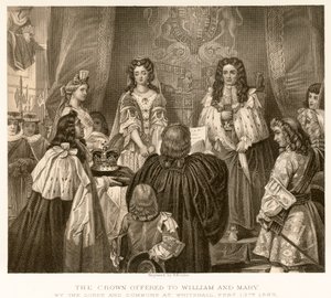 The crown offered to William and Mary