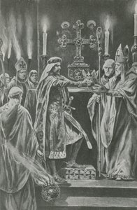 The Crusader Receives the Crown