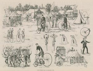 The Cyclists Camp at Alexandra Park by English School