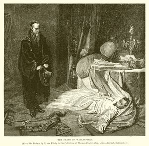 The Death of Wallenstein by English School