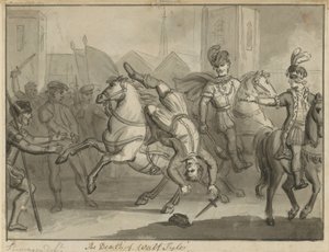 The Death of Wat Tyler by English School