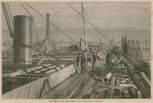 The deck of the Leviathan by English School