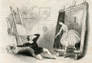 The delirium of a painter by English School