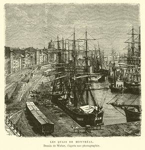 The Docks of Montreal, Quebec, Canada