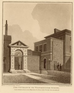 Entrance to Westminster School by English School