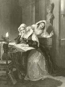 The Fair Maids of Einerslie by English School