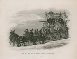 The Funeral Car of the Late Duke of Wellington by English School