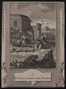 The Funeral Ceremony of the Guebres by English School