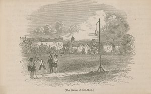 The Game of Pall Mall by English School
