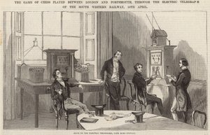 The Game of Chess Played Between London and Portsmouth, Through the Electric Telegraph