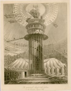 The Geometrical Ascent to the Galleries in the Colosseum, Regents Park by English School