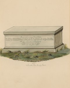 The Grave of Musician and Dramatist Charles Dibdin by English School
