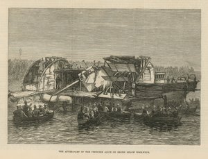 The Great Disaster on the Thames by English School