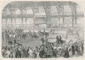 The Horse Show in the Agricultural Hall by English School