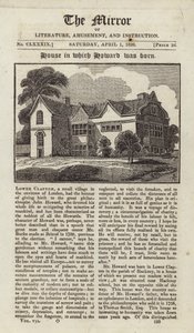 The House in Which John Howard Was Born by English School
