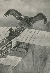 The King of the Air Meets an Invader by English School