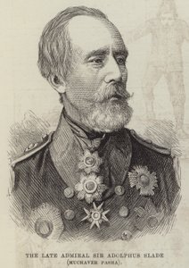 The Late Admiral Sir Adolphus Slade, Muchaver Pasha by English School