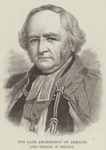 The late Archbishop of Armagh, Lord Primate of Ireland by English School